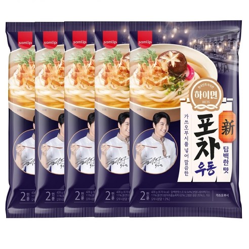 하이면 생우동해물맛 (214G*3) 642G 썸네일 2