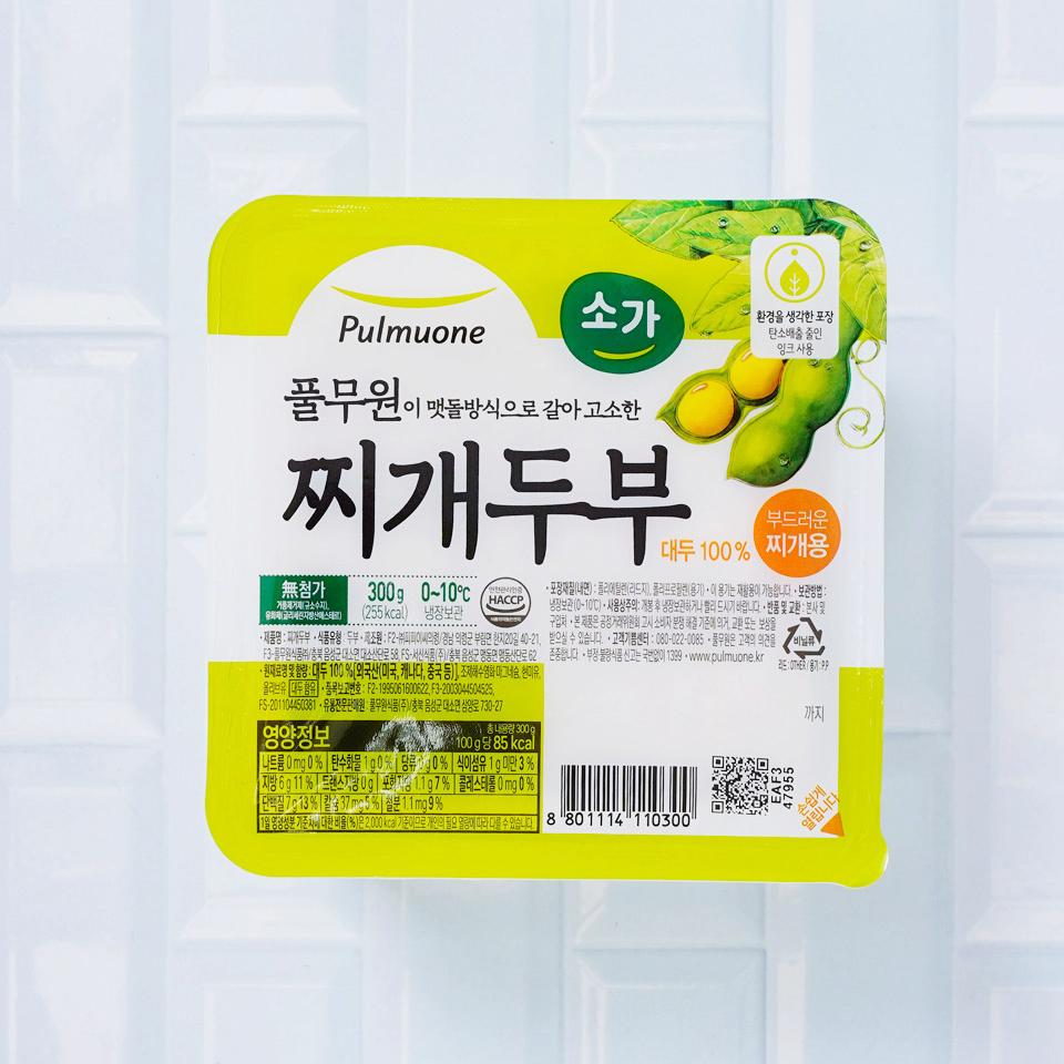 풀무원식품(주) 풀무원 유기농두부 부드러운찌개용 300G 썸네일 2