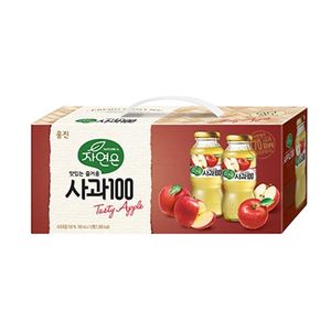 (주)웰팜 초록마을 친환경 사과주스 180ml 썸네일 3