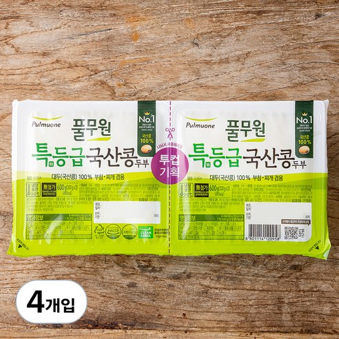 풀무원식품(주) 풀무원 유기농두부 부드러운찌개용 300G 썸네일 3