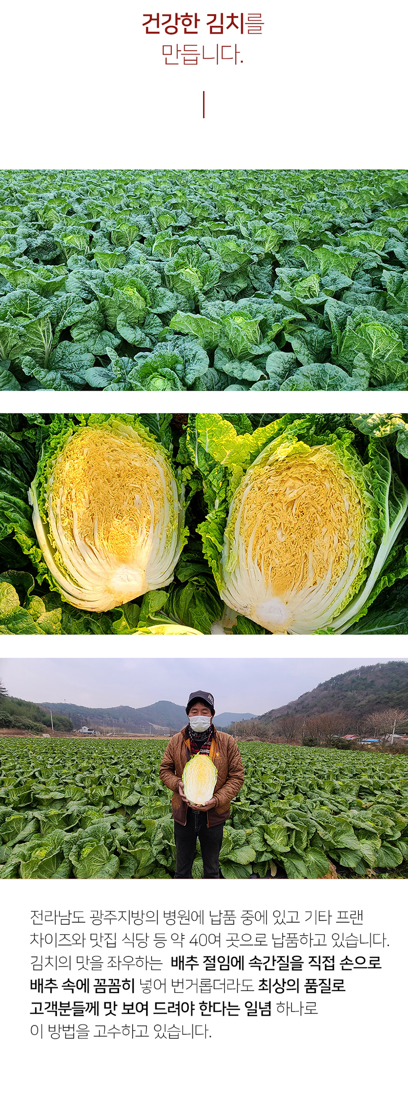 유기농깍두기5kg 썸네일 2