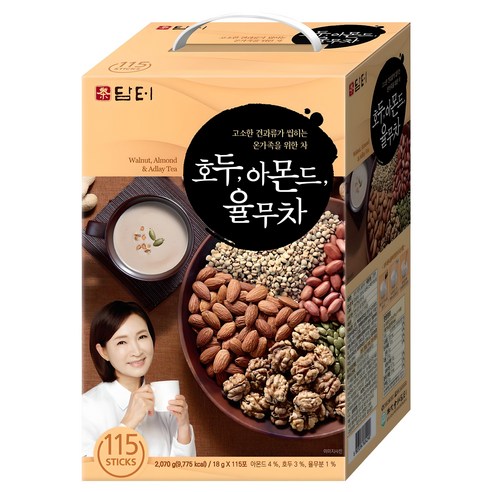 (주)담터 호두아몬드밤율무차 40 2+1 썸네일 2
