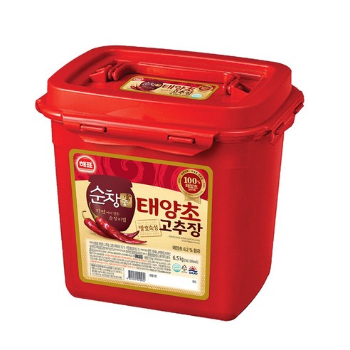 사조해표 순창궁 태양초 고추장 6500G 썸네일 3