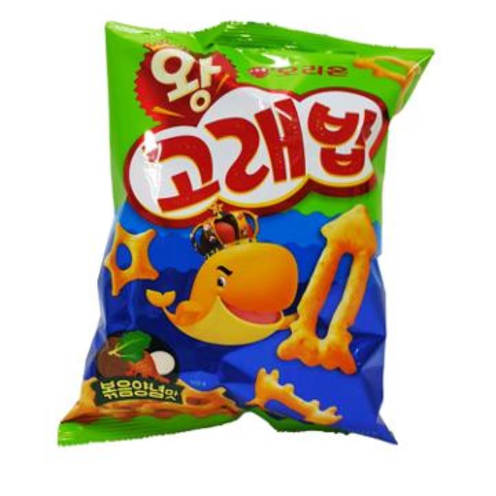 고래밥 숯불갈비맛 70G 썸네일 2