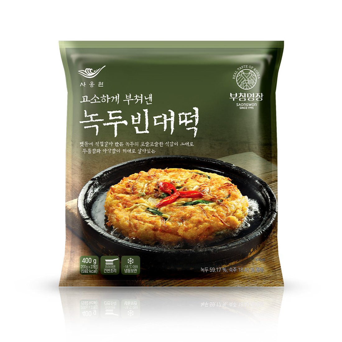 녹두빈대떡분말 400G 썸네일 2