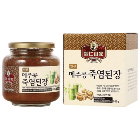 운장식품 메주콩9회죽염된장 900g 썸네일 2