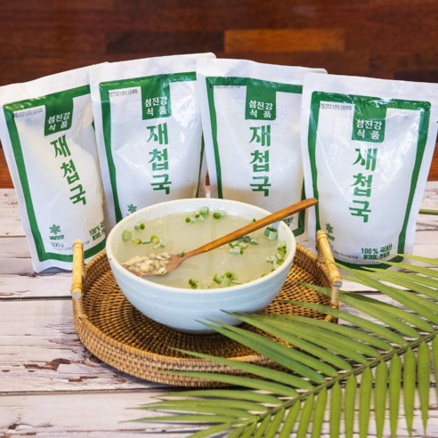 섬호식품 섬호식품 하동포구재첩국 500g 500G 썸네일 3