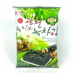 삼육 고소함을더한광천김(녹차/올리브) 55g 썸네일 3