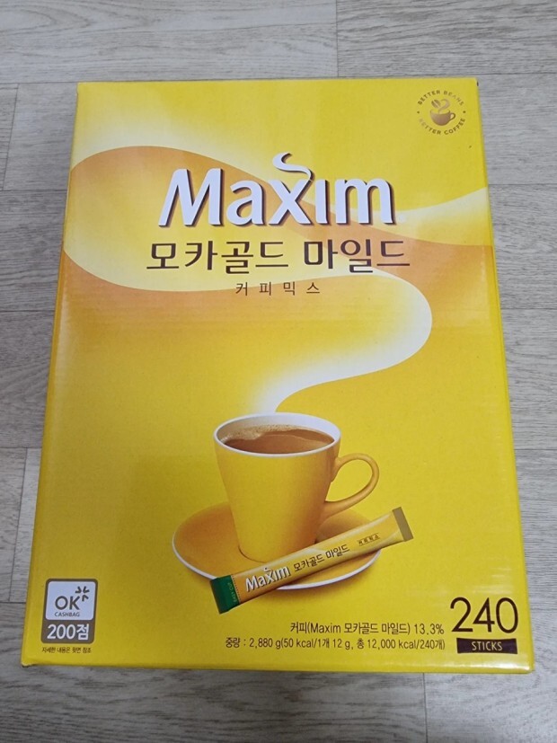 맥심모카골드마일드 (12GX20S) 240G 썸네일 2