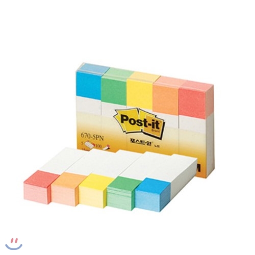 Y)페이지마커670-5PN(51mmX15mm) 썸네일 2