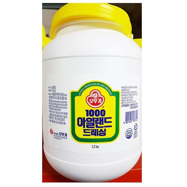 오뚜기 1000아일랜드드레싱3.2kg 3.2G x 1EA 썸네일 2