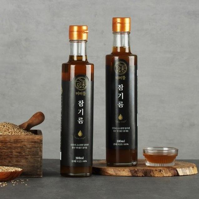 한.참기름 참깨100% 300ML 썸네일 2