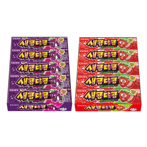5색핑클 오렌지맛 레몬맛 딸기맛 포도맛 파인애플맛 250G 썸네일 3