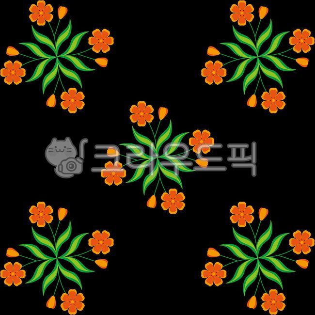 A)패턴 포장지 75 X 85 썸네일 3