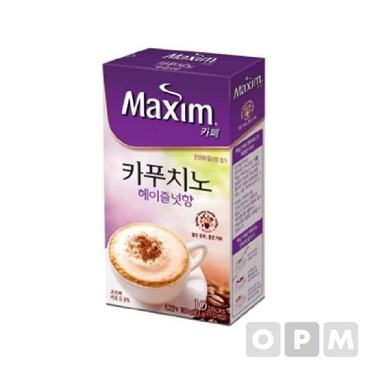 맥심 카페 카푸치노 헤이즐넛 150g 썸네일 2