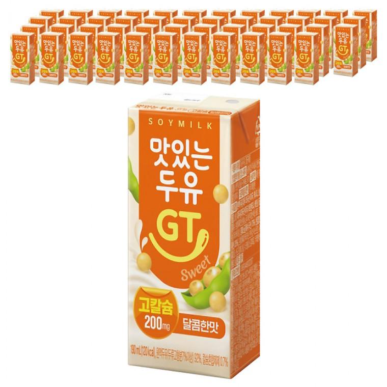 맛있는두유GT-달콤한맛 200ml 10입 썸네일 2