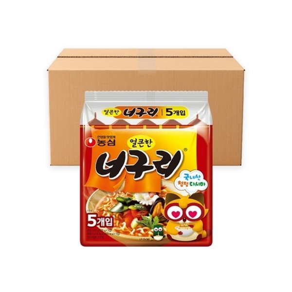 농심 얼큰한너구리 120G x 30EA 썸네일 2