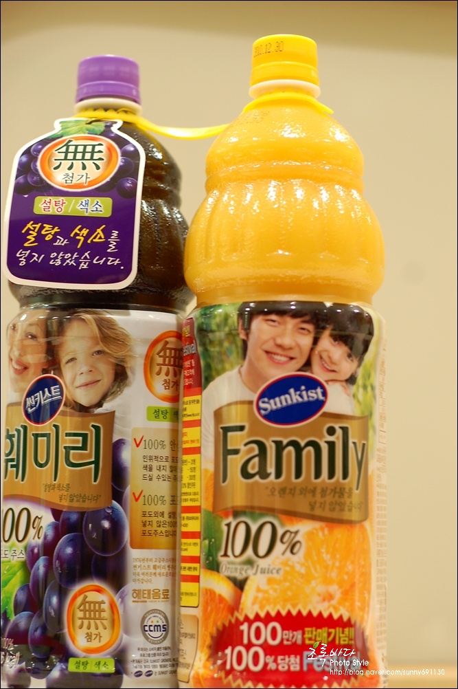 해태음료 썬키스트 훼미리 100 오렌지 1000G x 1EA 썸네일 2