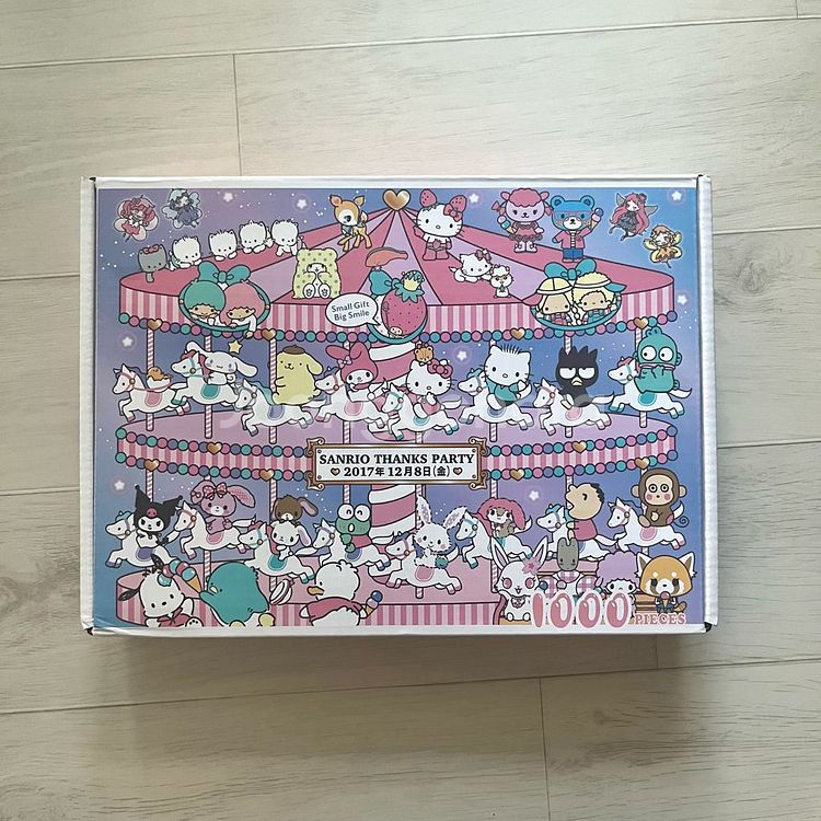 직소퍼즐1000/반짝반짝디저트타임/산리오 썸네일 3