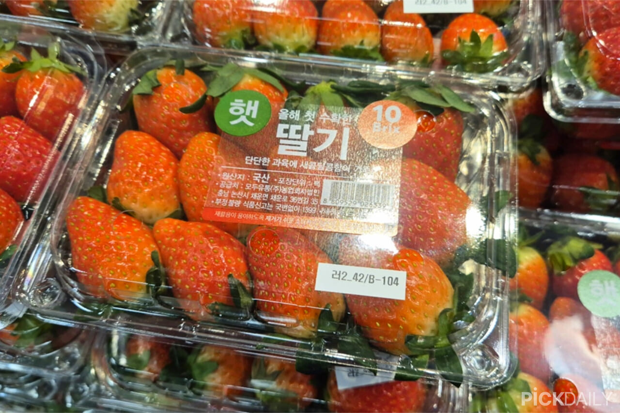 (주)웰팜 얼려서 더 맛있는 딸기 120G 썸네일 2