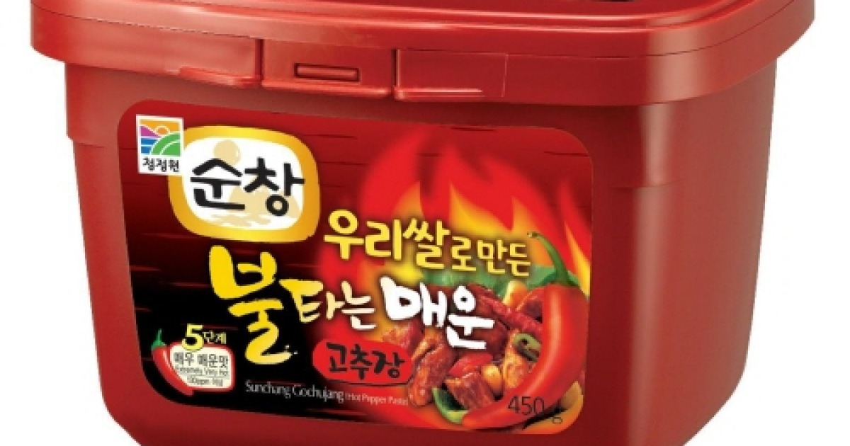 청정원 순창 우리쌀로 만든 불타는 매운 고추장 450g 썸네일 2
