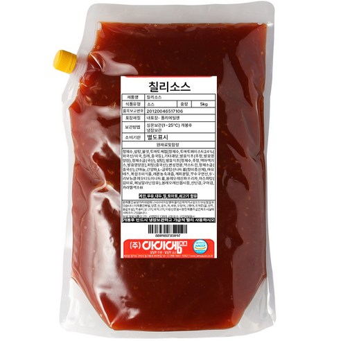한마루푸드 칠리소스HF-2  5kg 썸네일 3