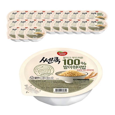 동원 쎈쿡 50% 발아 현미밥 220G 썸네일 2