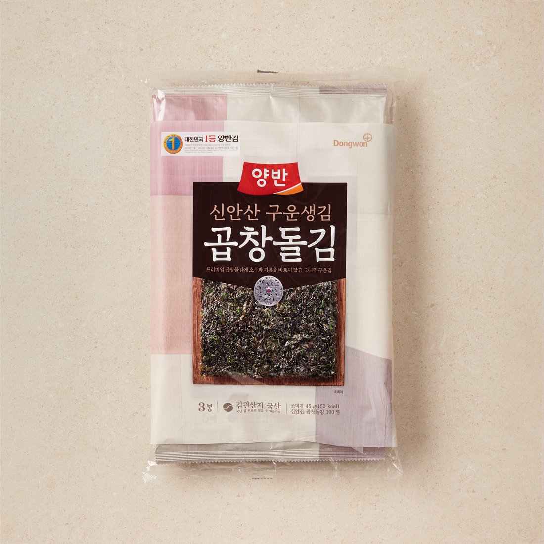 (주)해우촌 맥반석에서 구운 옛추억의 수제김 15G x 5EA 썸네일 3