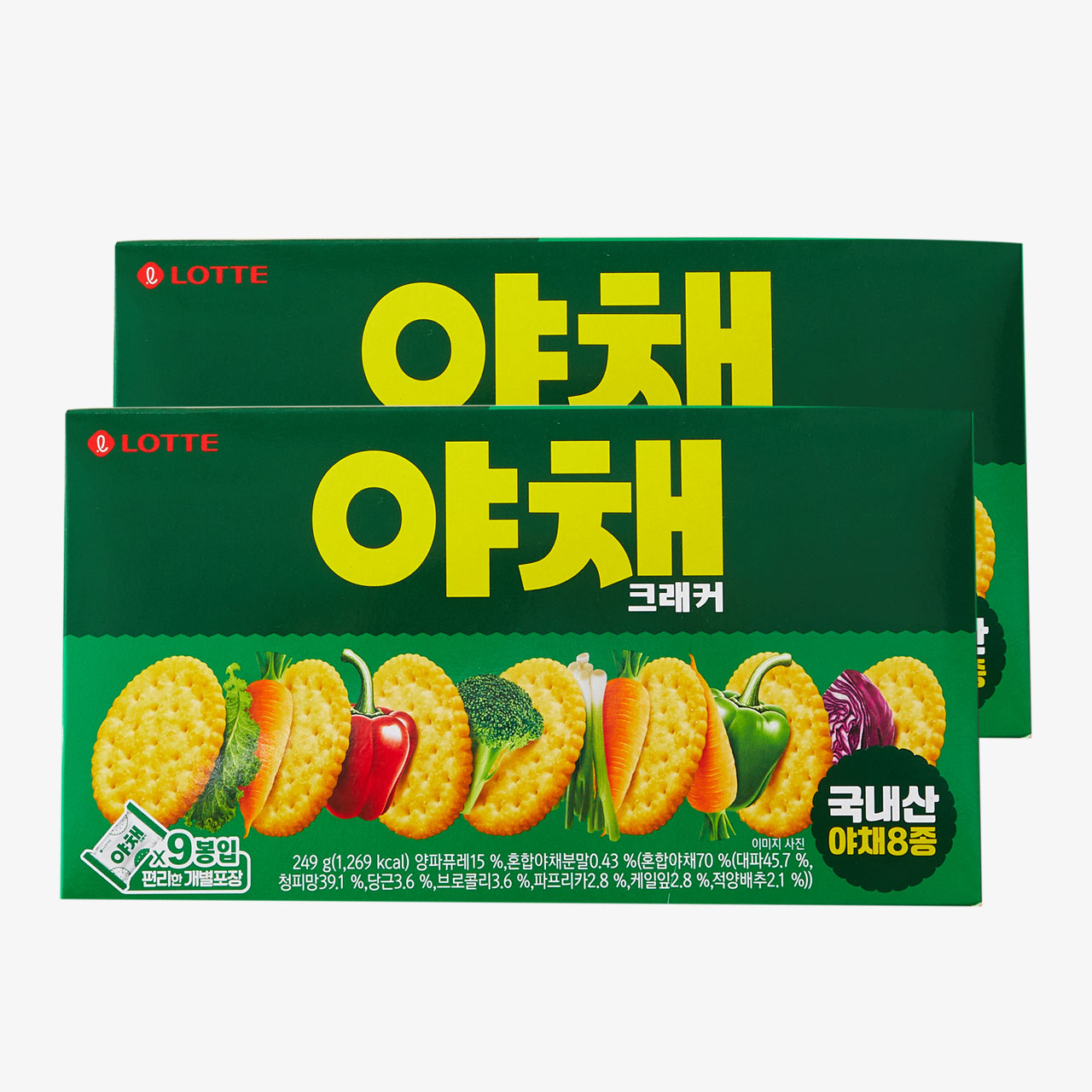 롯데 야채크래커 144G 썸네일 2