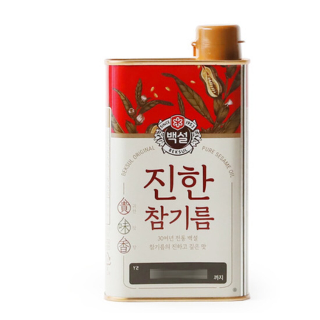 백설 진한참기름 500ML(캔) 썸네일 3