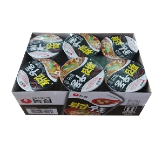 농심 튀김우동컵면 62G x 6EA 썸네일 2