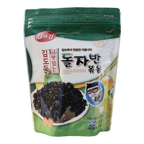자연미각 파래 돌자반 70g 썸네일 3