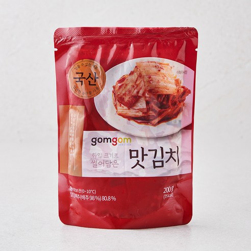 맛김치 200g 썸네일 3