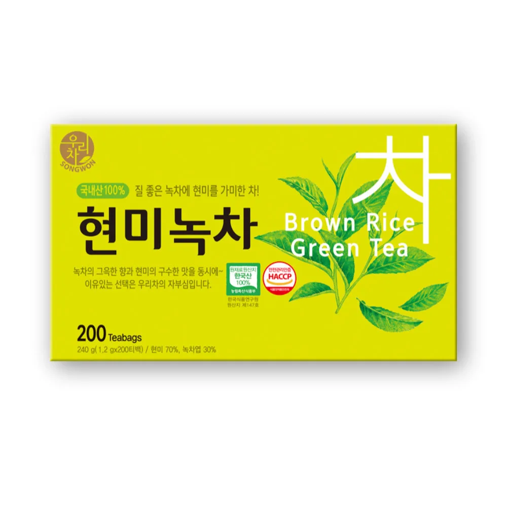 송원식품 현미녹차 240G 썸네일 2