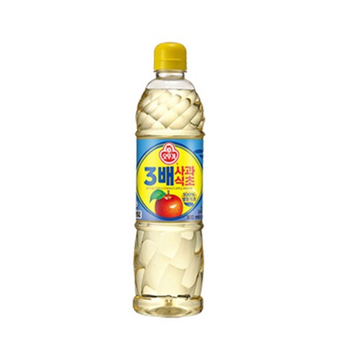 오뚜기 오뚜기 오/2배 사과 식초 PET 500 500G x 1EA 썸네일 2