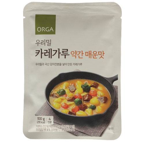홈플러스좋은상품 이치앤리치카레(약간매운맛) 100g 썸네일 3