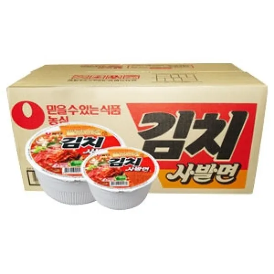 김치 사발면 건조김치8.9% 86G 썸네일 2