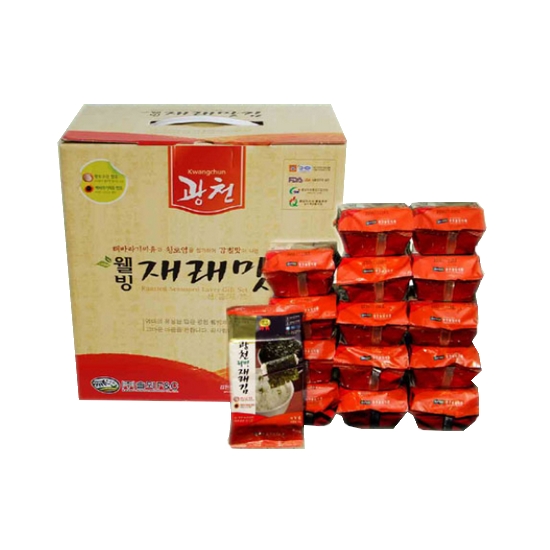 ㈜솔뫼에프엔씨 광천올리브녹차돌자반70g 썸네일 3