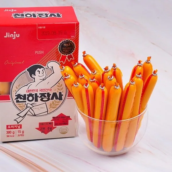 진주햄 계란옷을입으면참행복한매콤소시지160G - VINYL 썸네일 3