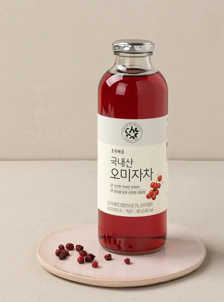 초록마을항아리숙성오미자차800g 썸네일 2
