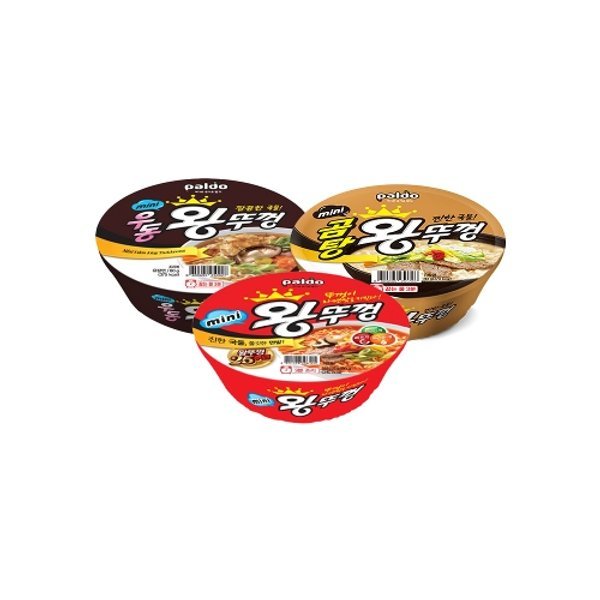 (주) 팔도 mini 왕뚜껑 80G x 16EA 썸네일 2