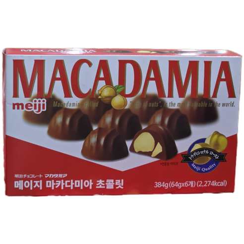 (주)초코텍 마카다미아 초콜릿 49g 썸네일 2