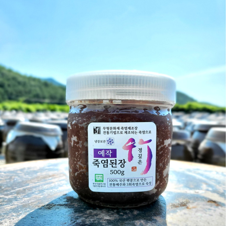 운장식품 서목태9회죽염된장 500g 썸네일 2