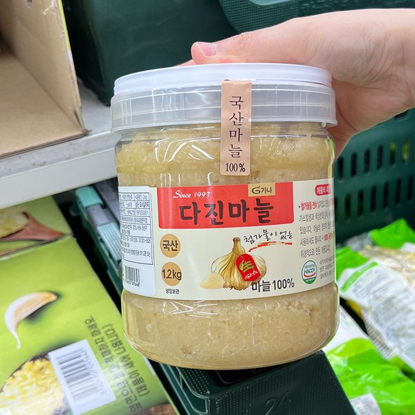 [대덕][한국산 다진마늘][2Kg] 썸네일 2