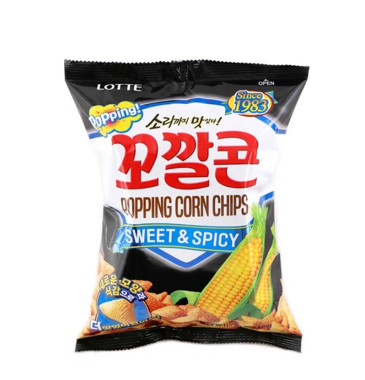 롯데 꼬깔콘 매콤달콤한맛 155G 썸네일 2