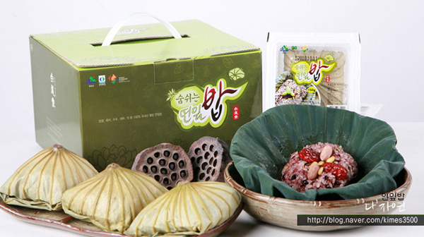 뚱딴지 연잎밥230g 썸네일 2