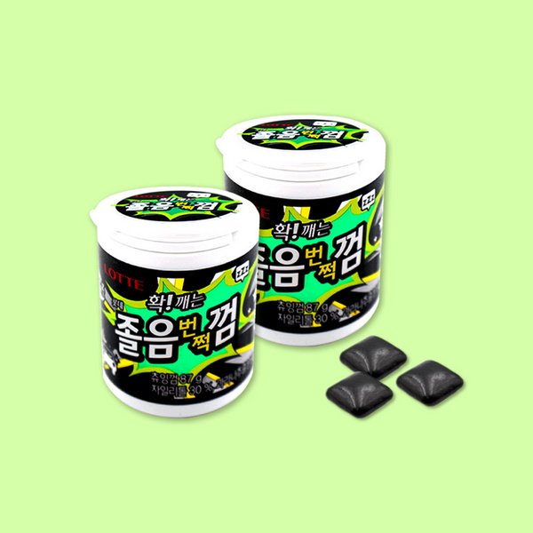 졸음번쩍 껌 용기87g 썸네일 2