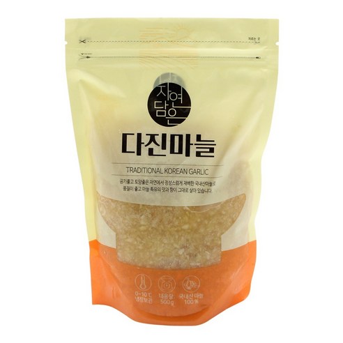 [대덕][한국산 다진마늘][500g] 썸네일 3