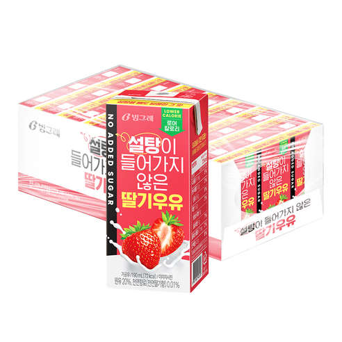 빙그레 프루띠딸기 230ML*3 썸네일 2