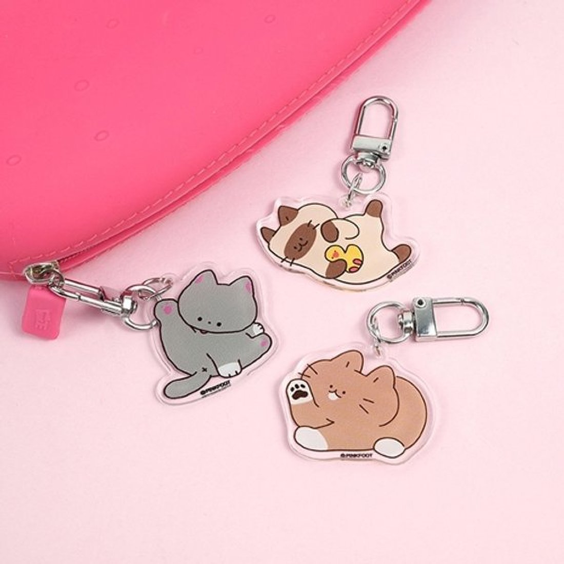 랜덤 식빵 고양이 키링 썸네일 3